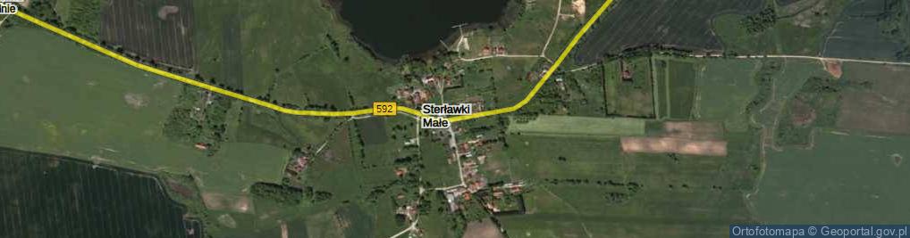Zdjęcie satelitarne Sterławki Małe ul.